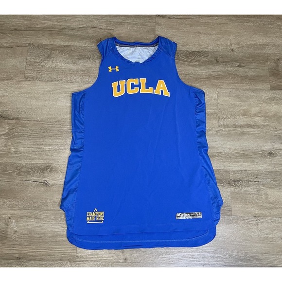 Under Armour UCLA Bruins Mens Sz L Team Issued Running Singlet Track n Field